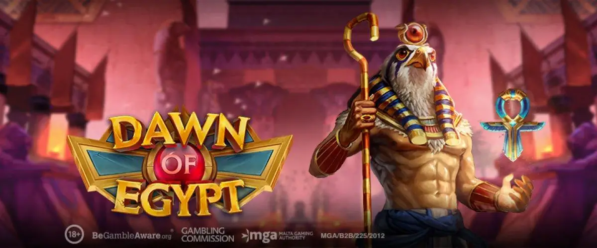 New game release from Play'n GO - Dawn of Egypt
